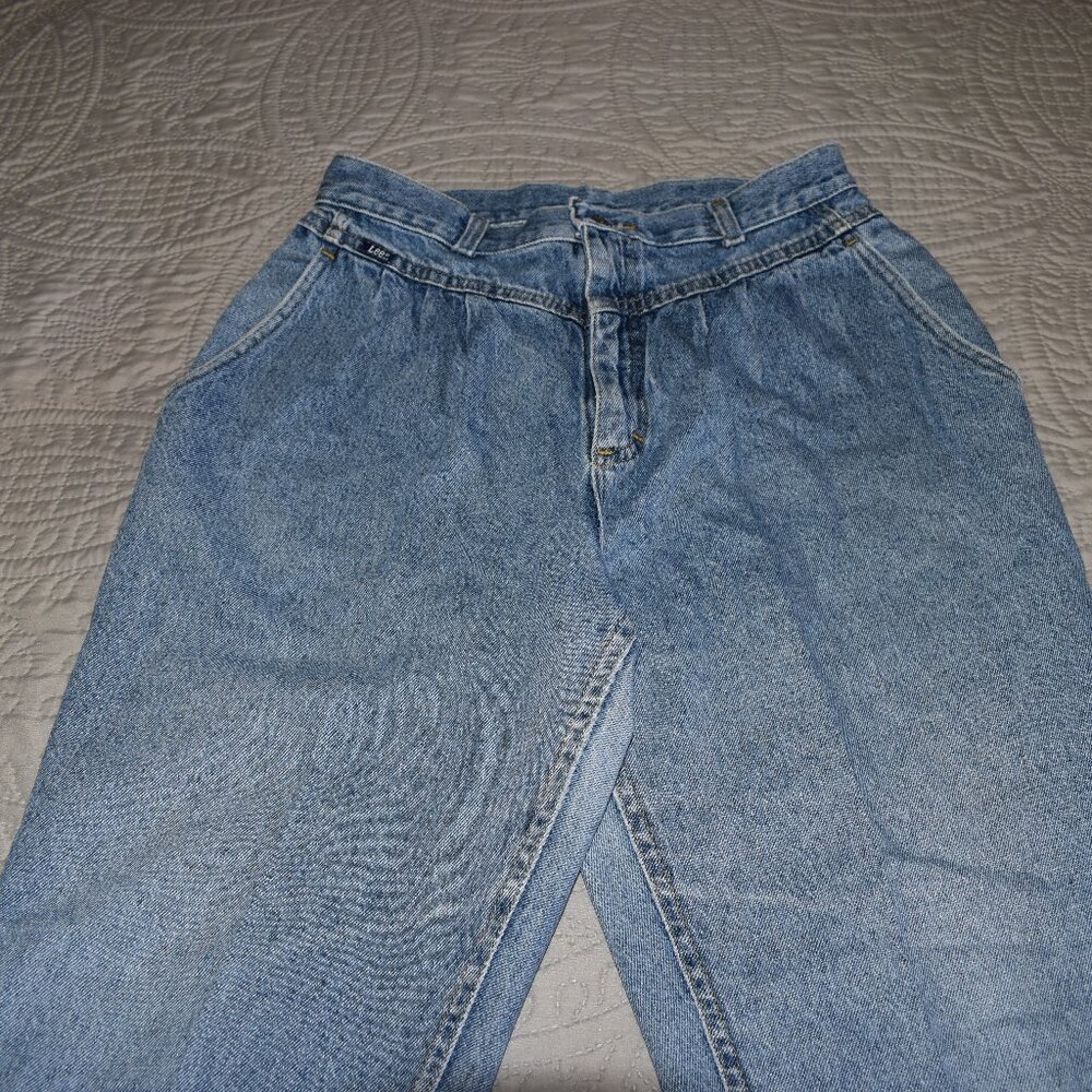 Vintage Women's Lee High Waist No Back Pocket Jeans